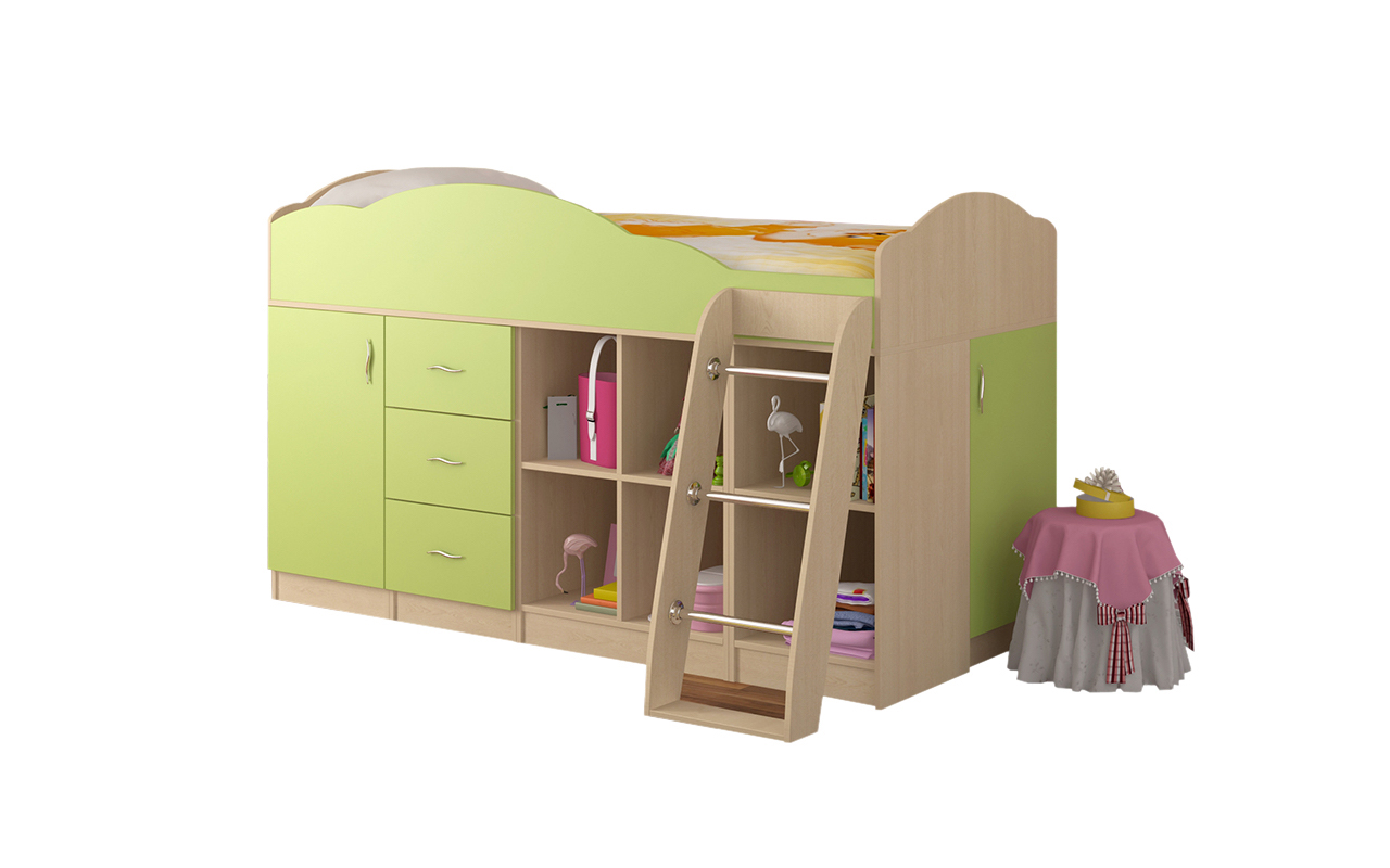 детская кровать Формула Мебели Дюймовочка-5.4 1 Формула Мебели Дюймовочка-5.4